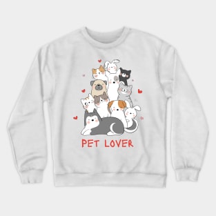 Pet Lovers Crewneck Sweatshirt